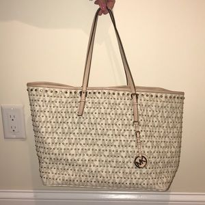 Michael Kors studded tote